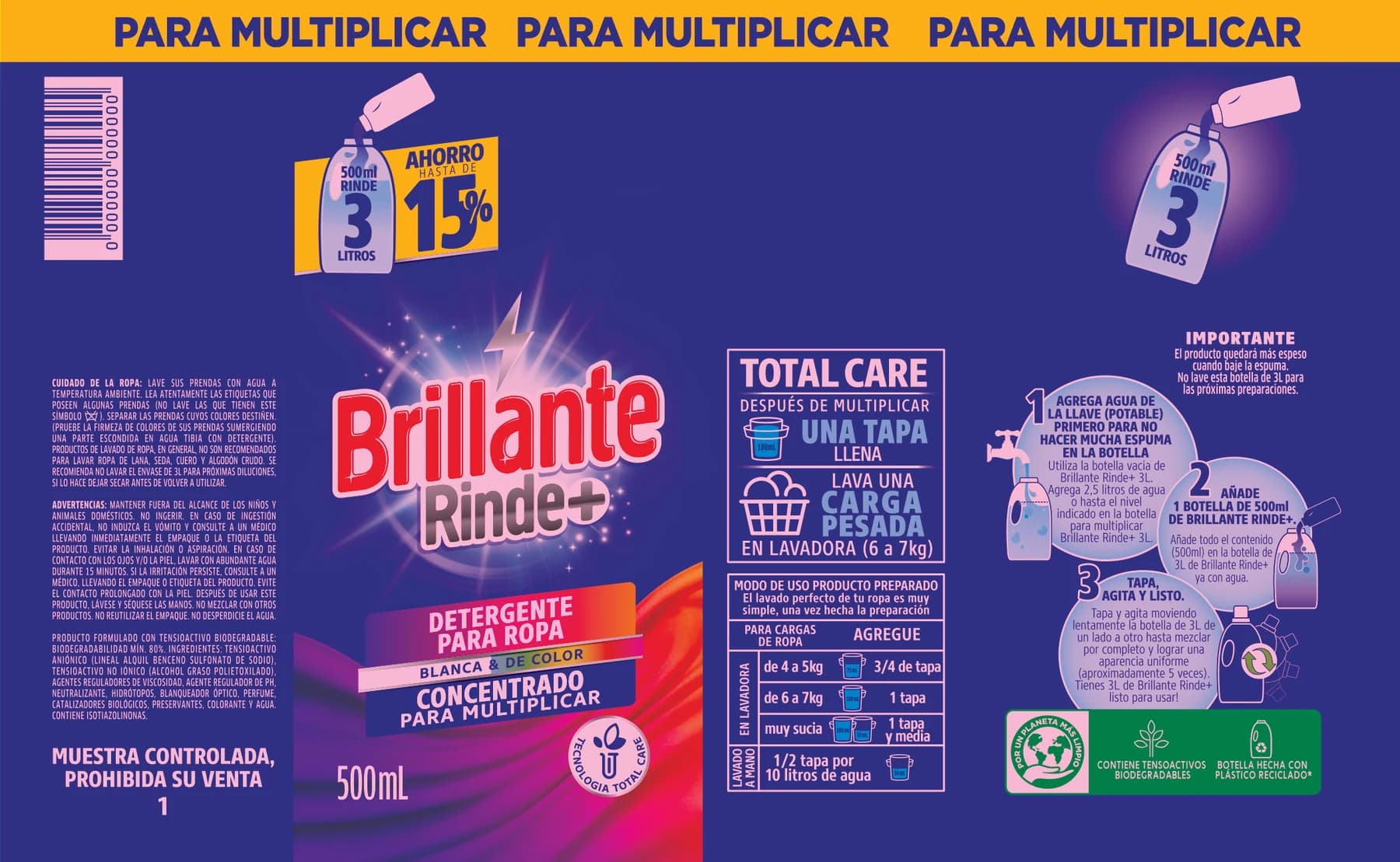 Brillante Rinde+ sleeve artwork open for review