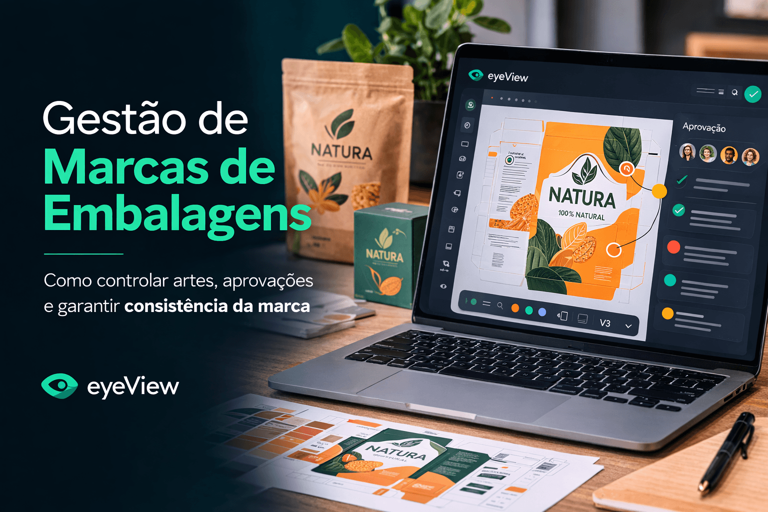 Gestão de Marcas de Embalagens: Como Controlar Artes, Aprovações e Consistência da Marca